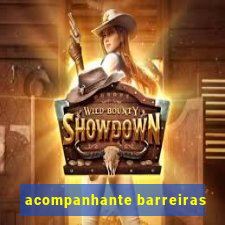 acompanhante barreiras